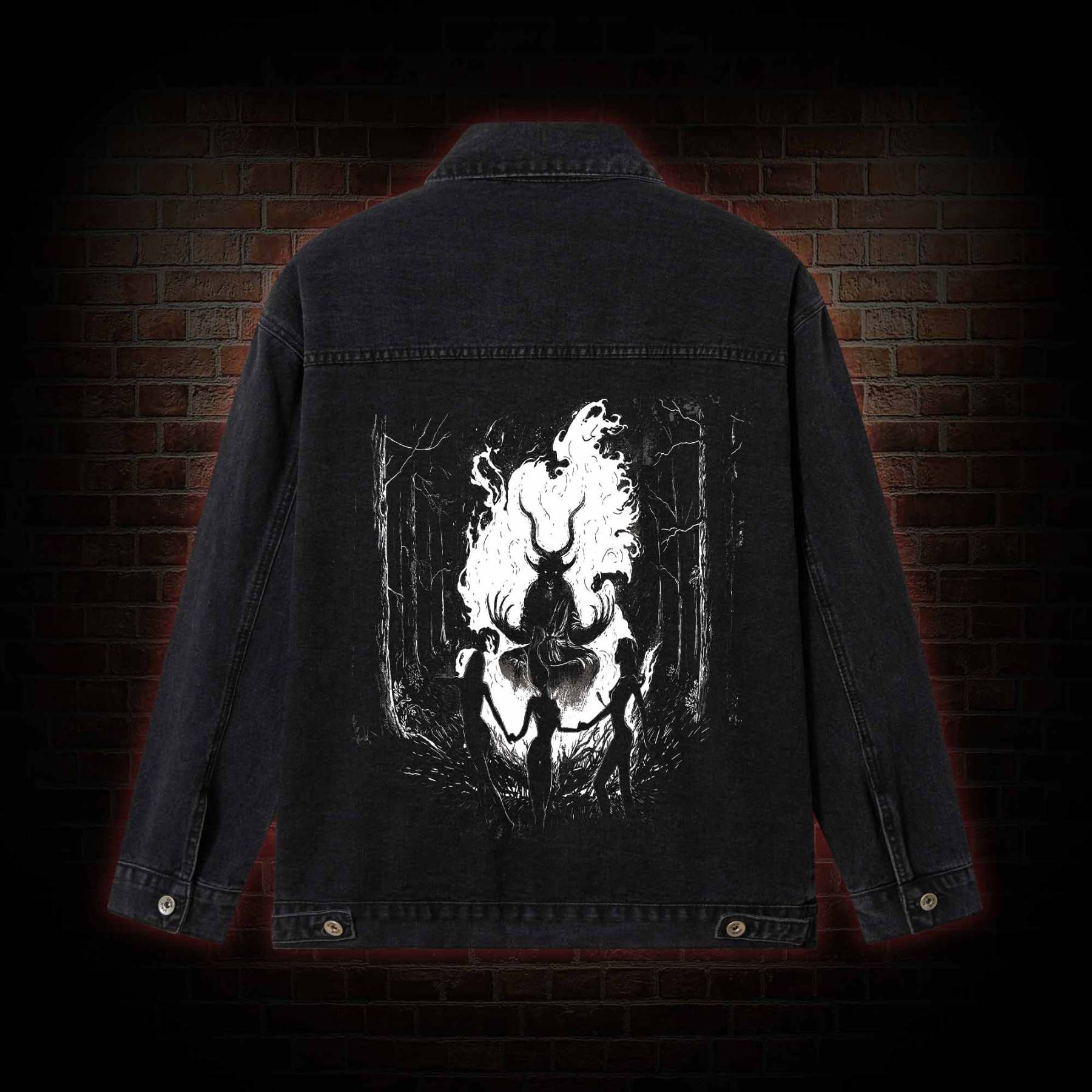 Baphomet Denim Jacket