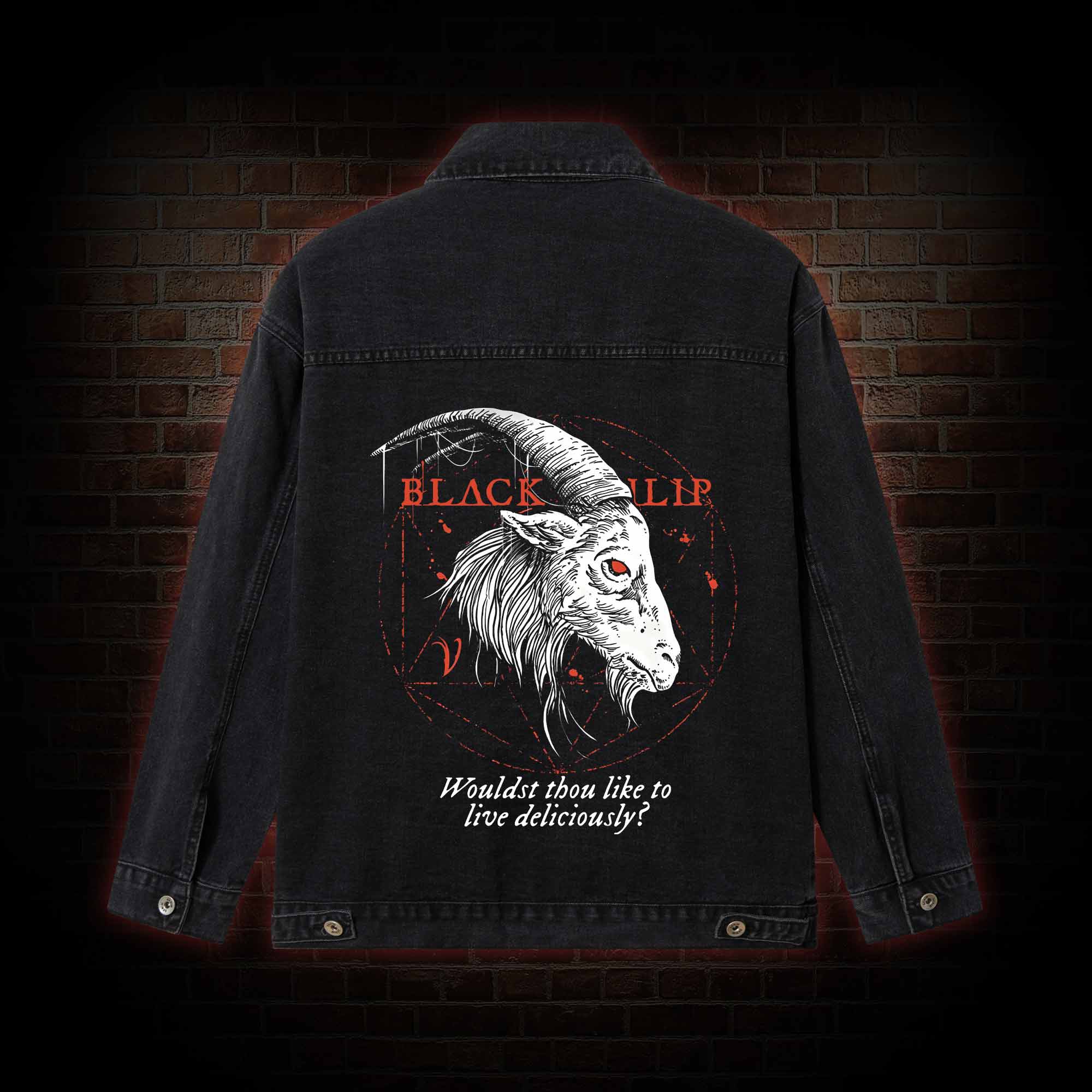 Black Phillip Denim Jacket