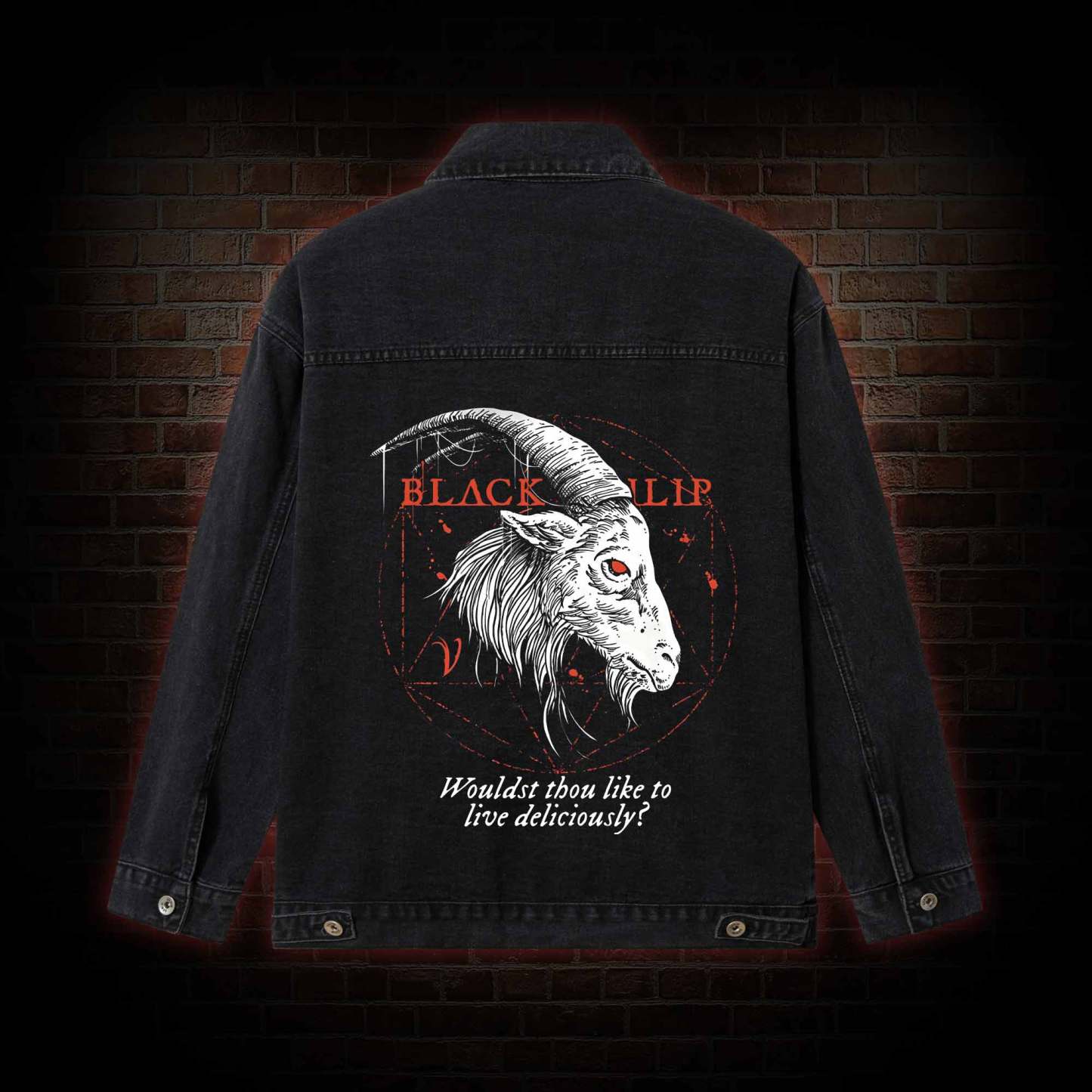 Black Phillip Denim Jacket