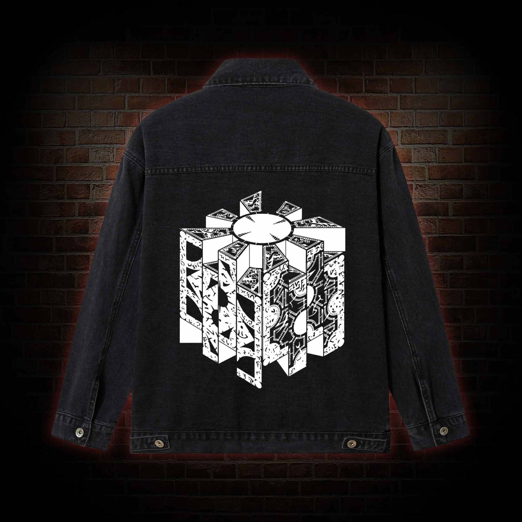 Puzzle Box Denim Jacket