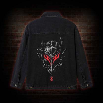 Berserker Mask Denim Jacket