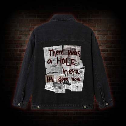 There was a Hole Denim Jacket