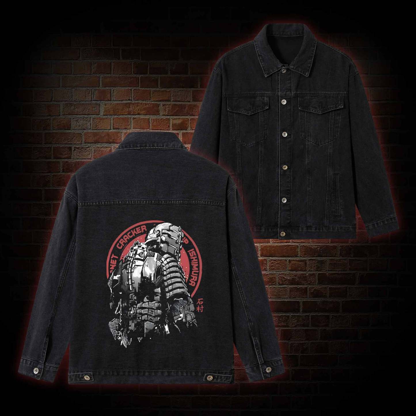 Let The Future Take Its Course Denim Jacket