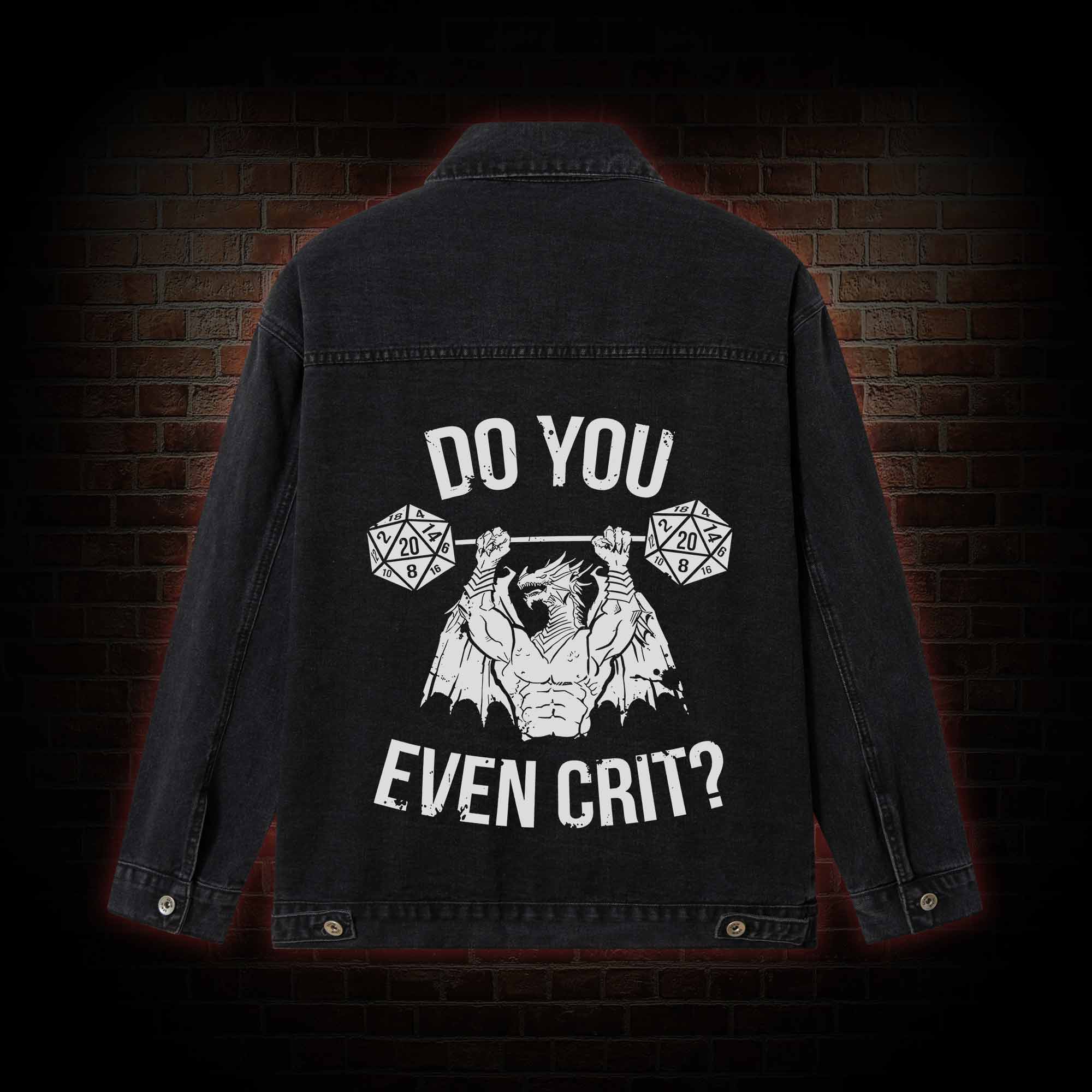 Do You Even Crit? Denim Jacket