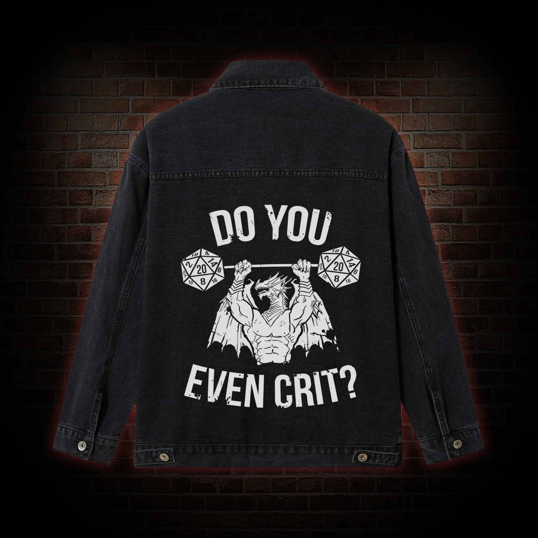 Do You Even Crit? Denim Jacket