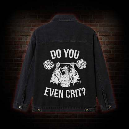 Do You Even Crit? Denim Jacket