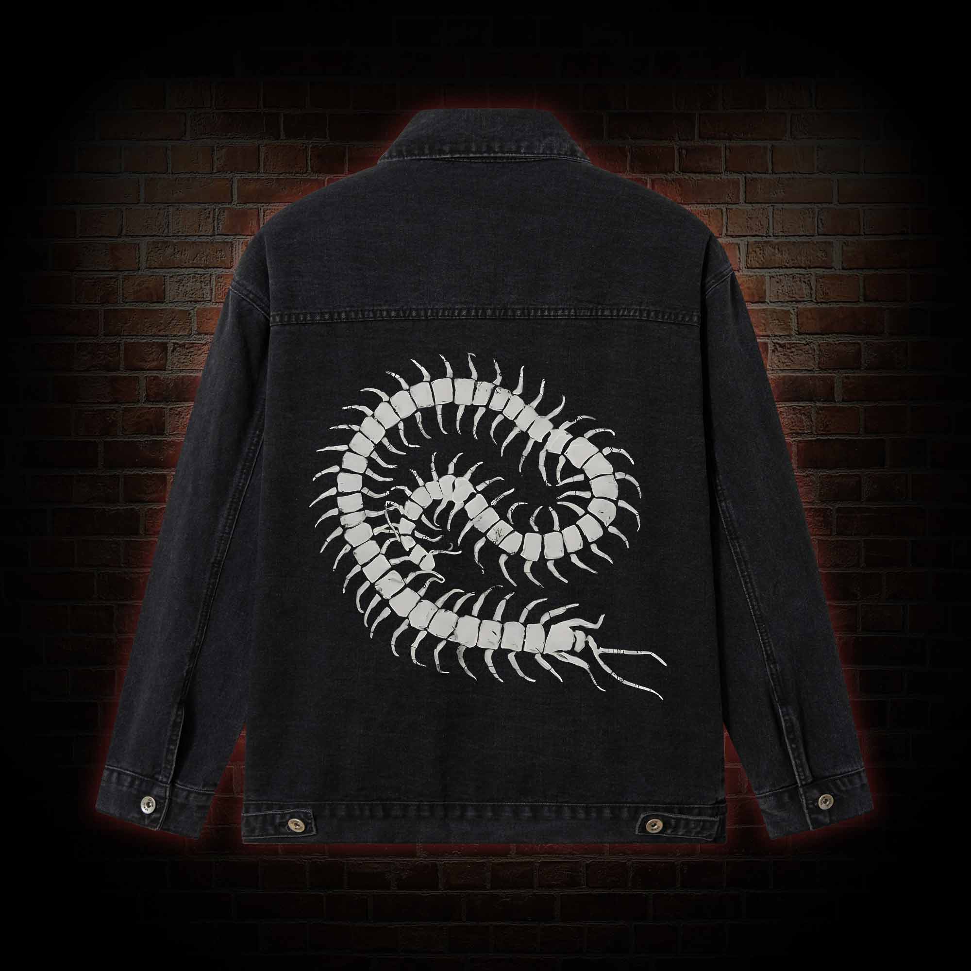Centipede Denim Jacket