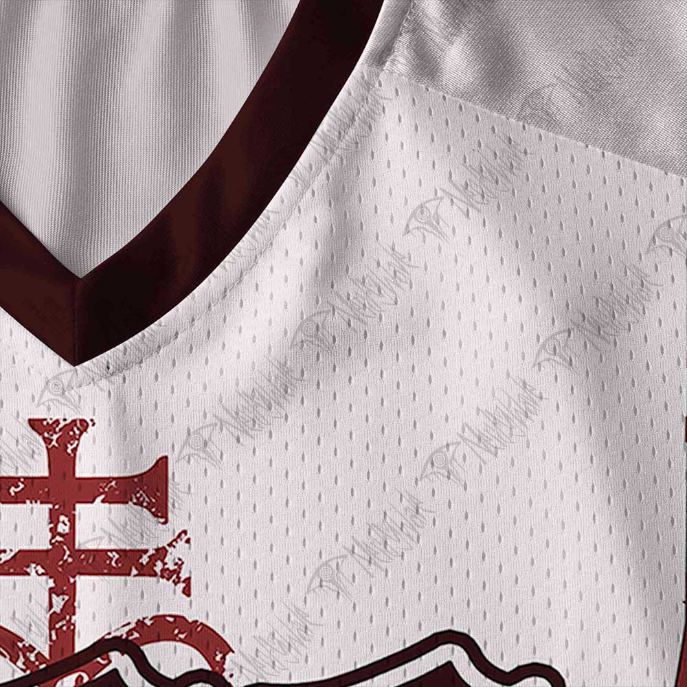 Demon V-Neck Long Sleeve Jersey