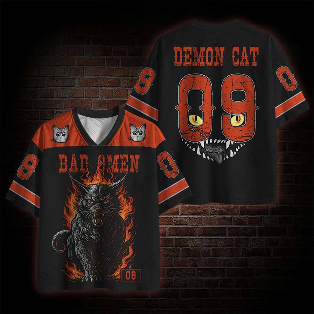 Demon Cat Mesh Jersey