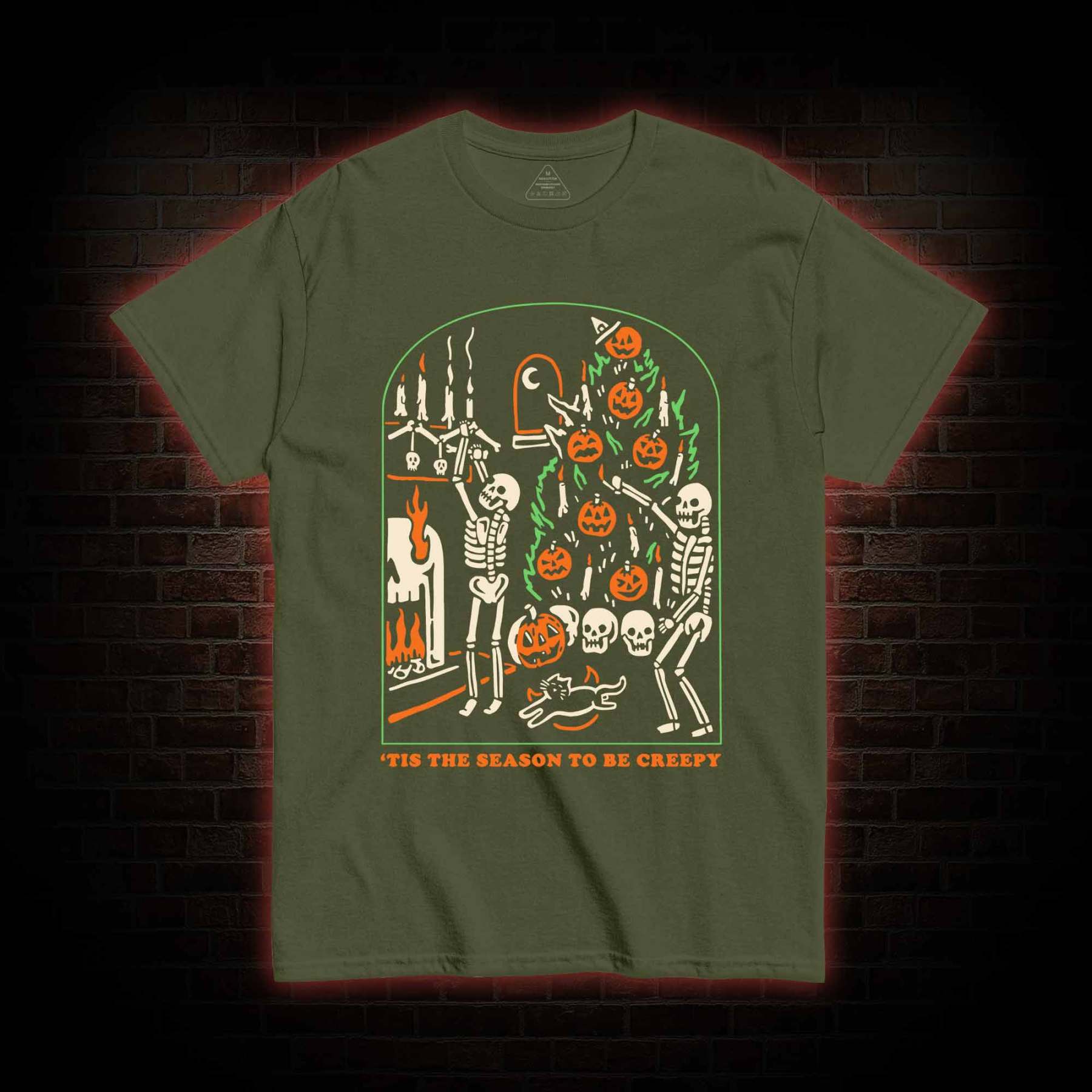 'Tis The Season To Be Creepy T-shirt