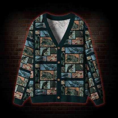 Frogs and Crows Cardigan Sweater