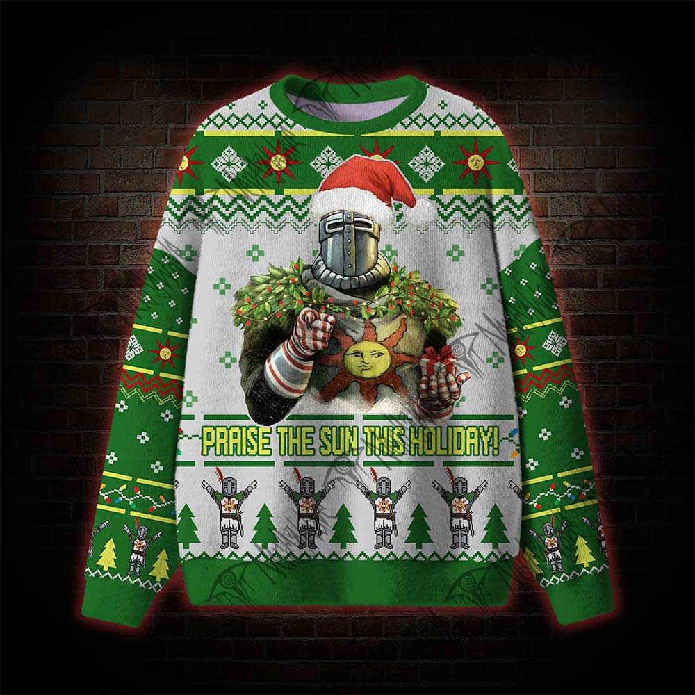 Praise the Sun This Holiday! Ugly Sweatshirts