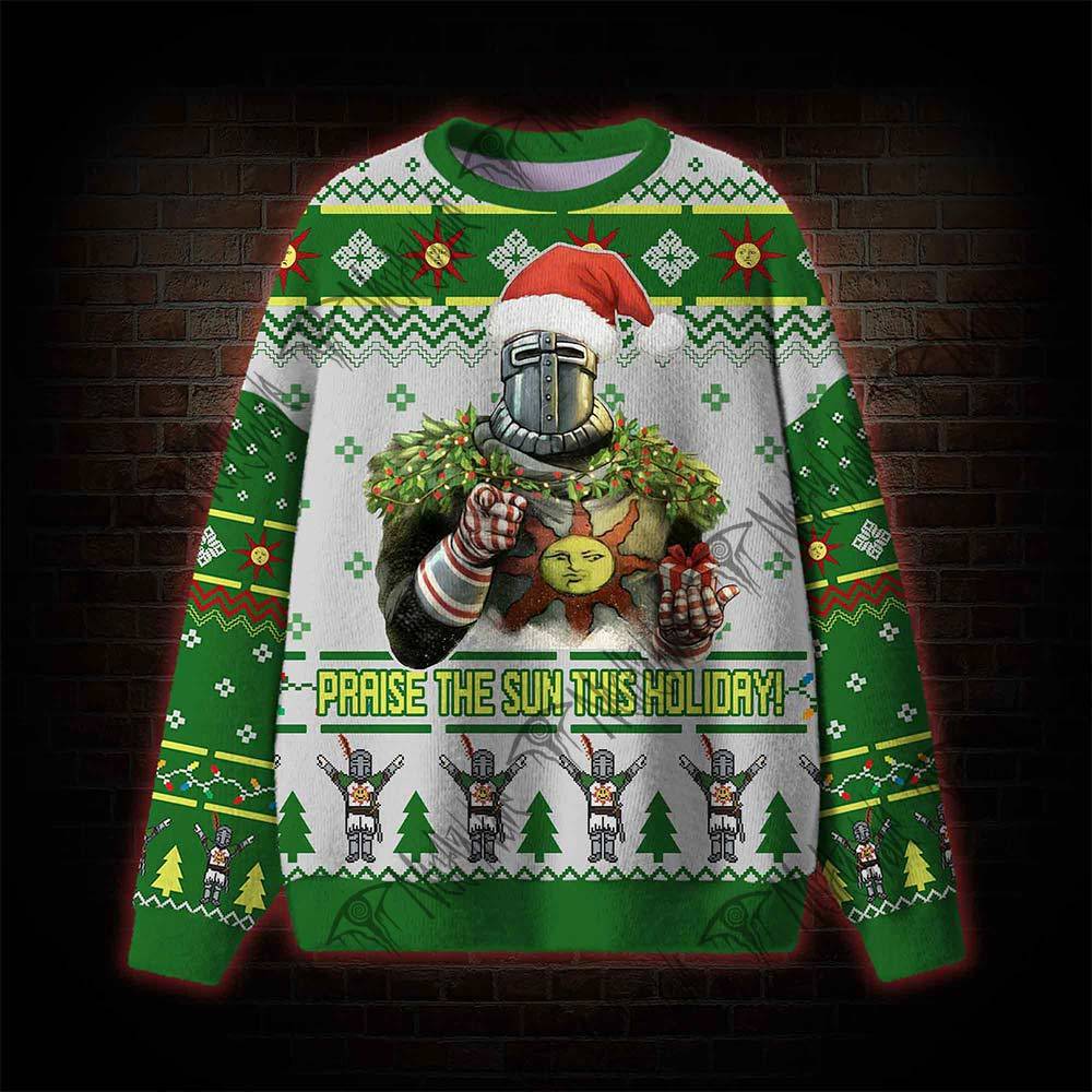 Praise the Sun This Holiday! Ugly Sweatshirts