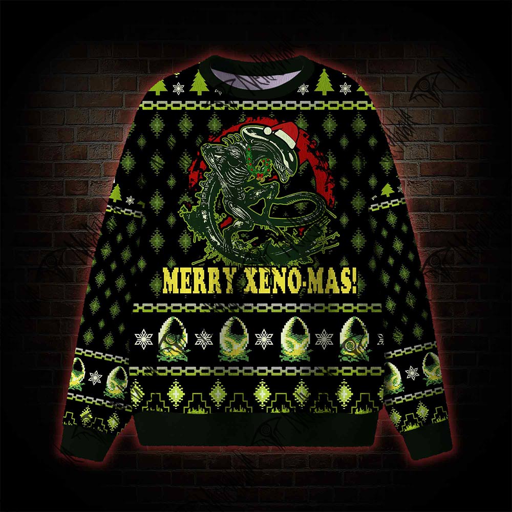 Merry Xenomas Ugly Sweatshirts