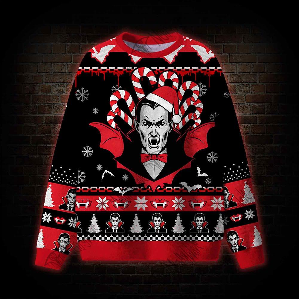 Blood Donation Club Holding Special Ugly Sweatshirts