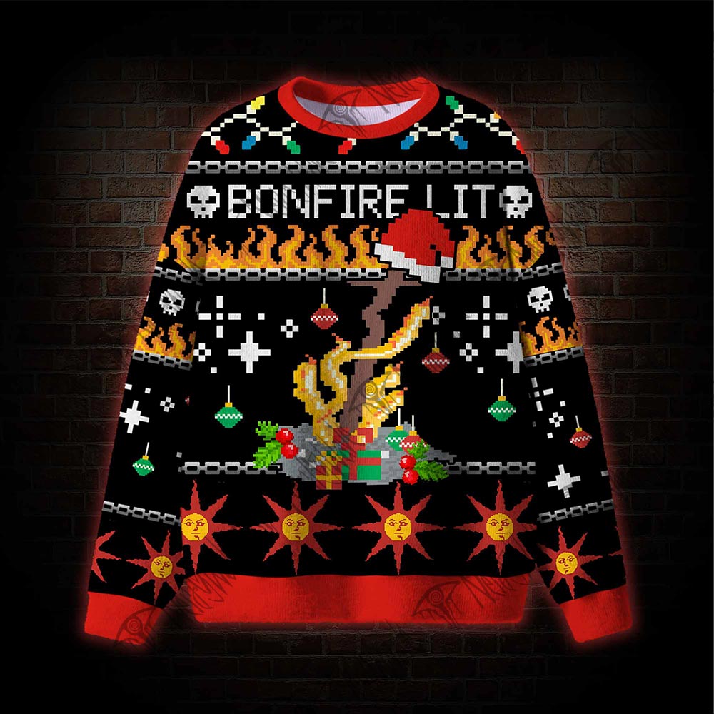 Bonfire Ugly Sweatshirts