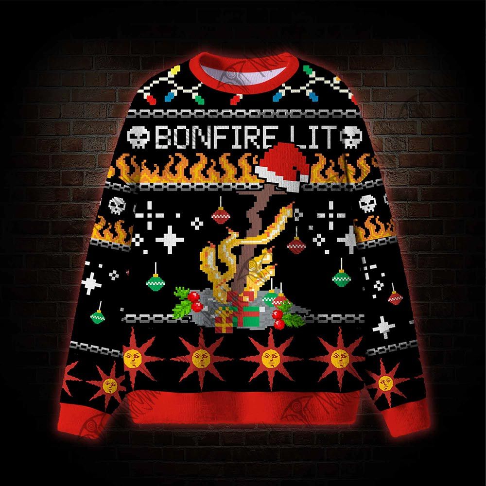 Bonfire Ugly Sweatshirts