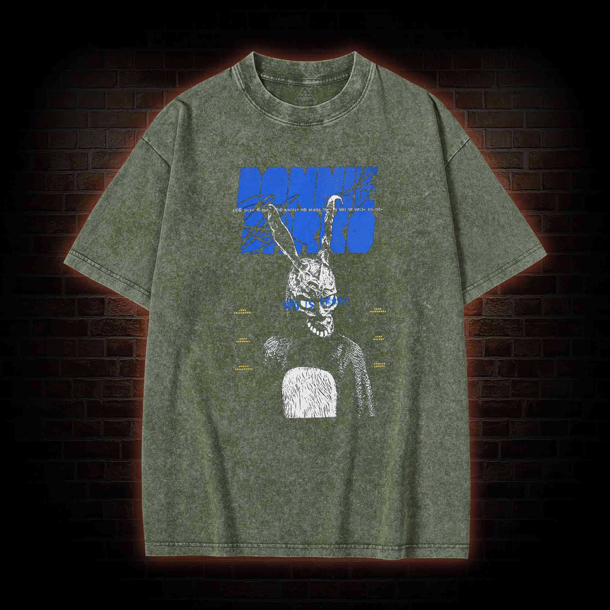 That is When the World will End Washed T-shirt