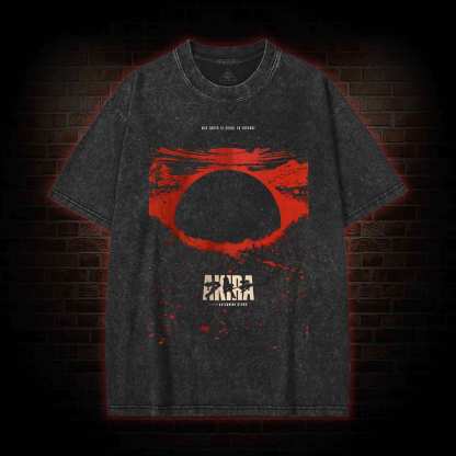 Neo Okyo is about it to Explode Washed T-shirt