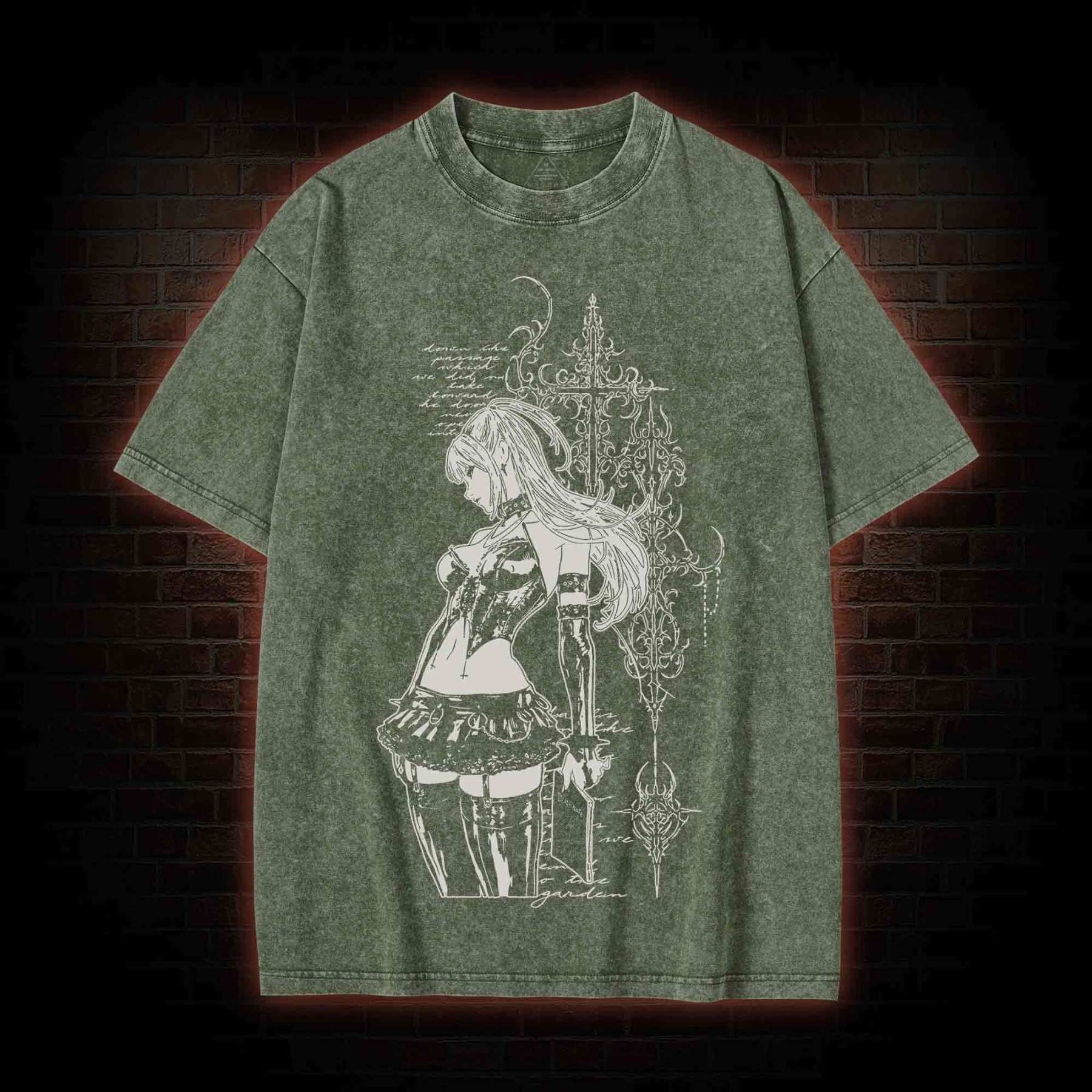 Aspire to Life Goals Washed T-shirt