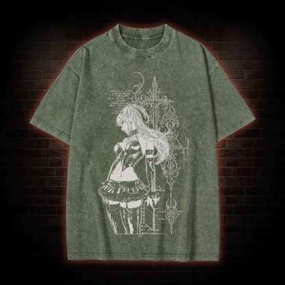 Aspire to Life Goals Washed T-shirt