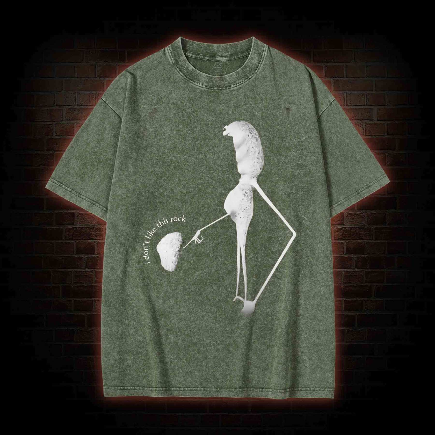 I don't Like This Stone Washed T-shirt