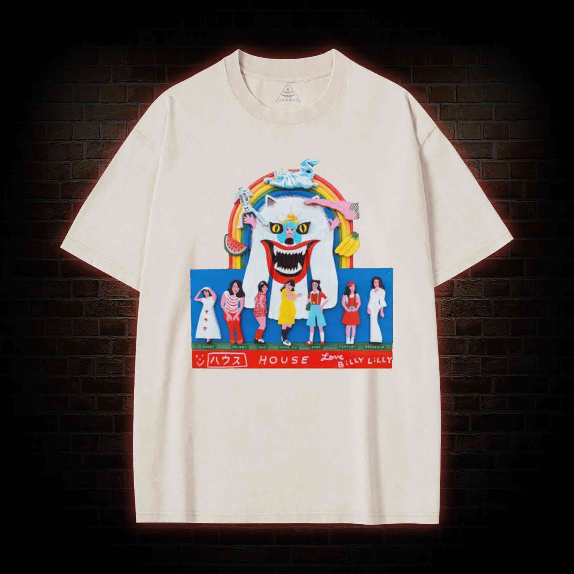 The Girls will Wake Up When They are Hungry Washed T-shirt