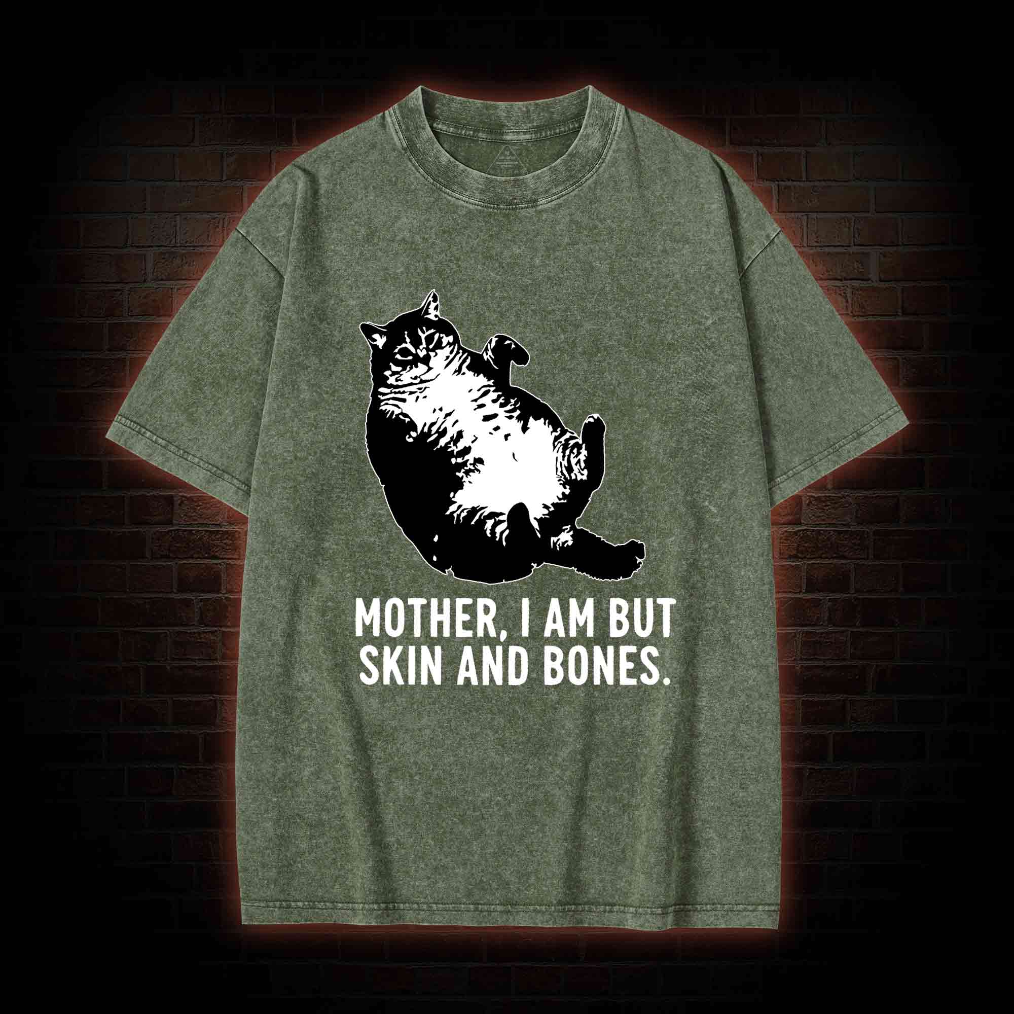 Mother I Am but Skin and Bones Washed T-shirt