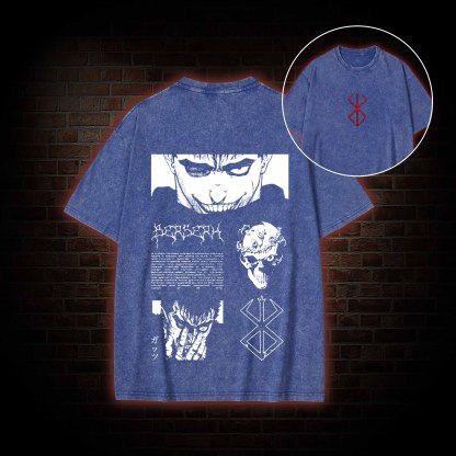 From Now on I will Fight My Own Battles Washed T-shirt