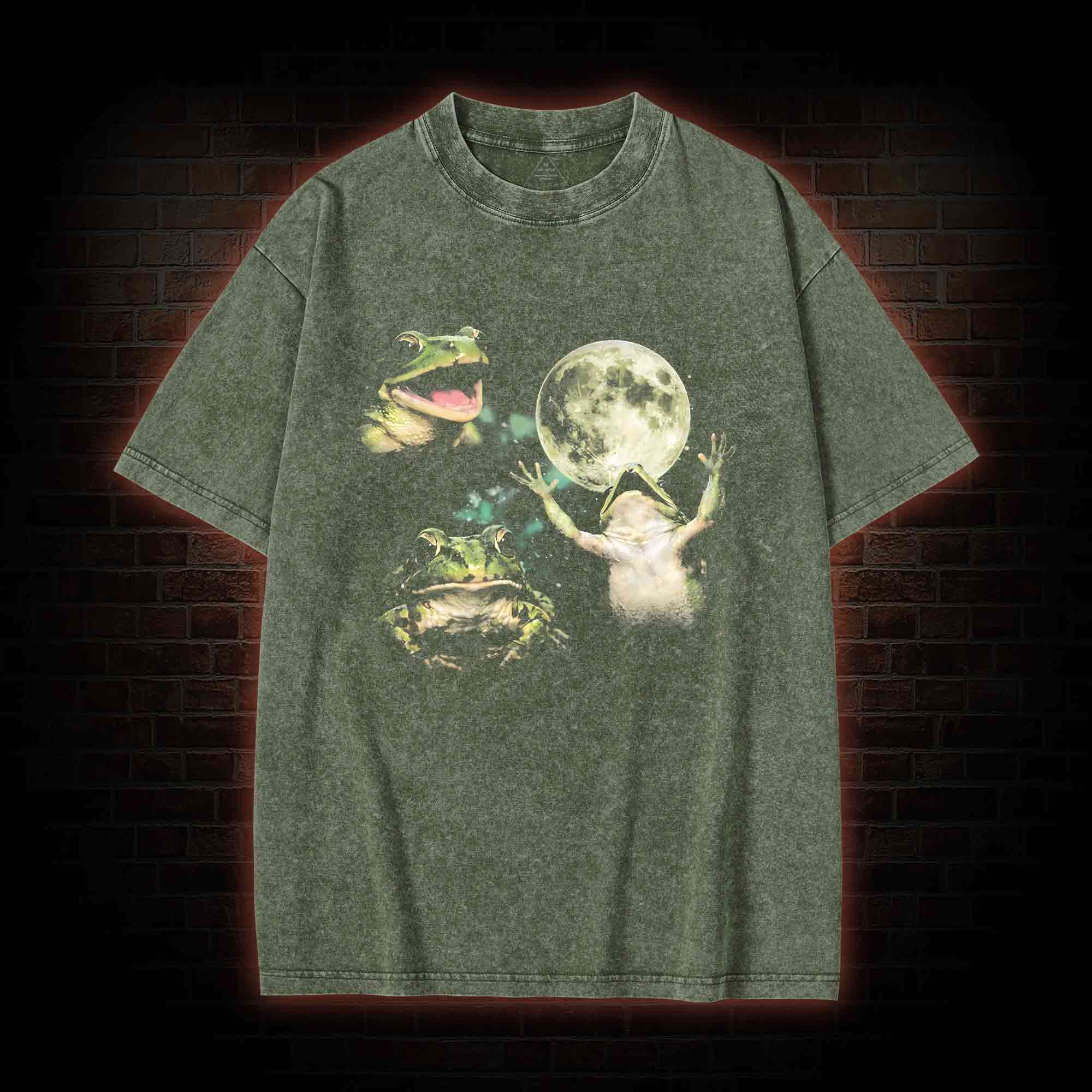 Frog Moon Washed T-shirt