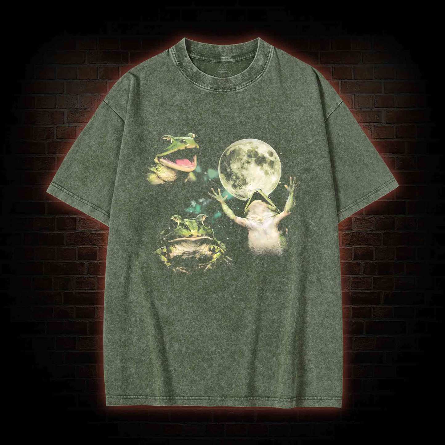 Frog Moon Washed T-shirt