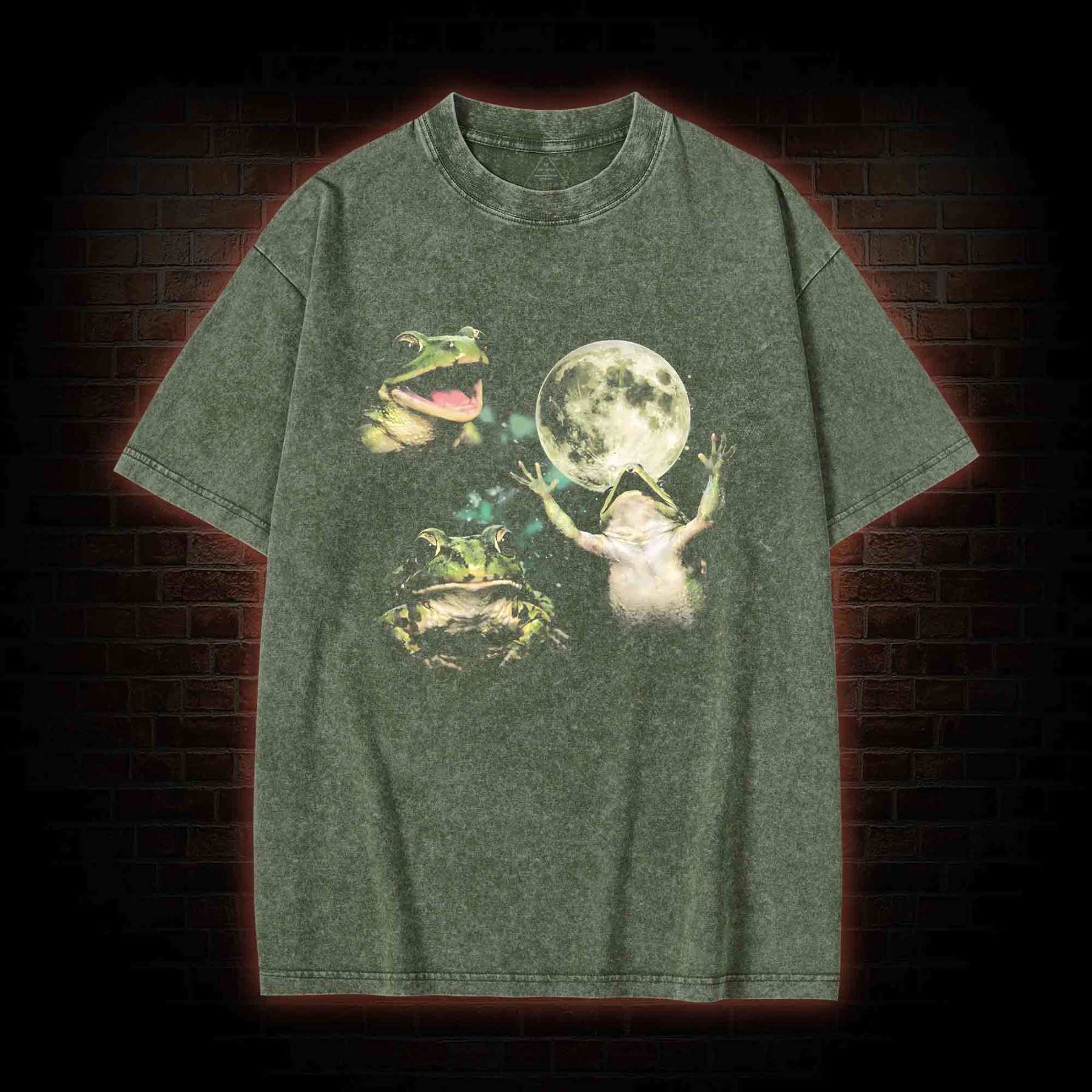 Frog Moon Washed T-shirt
