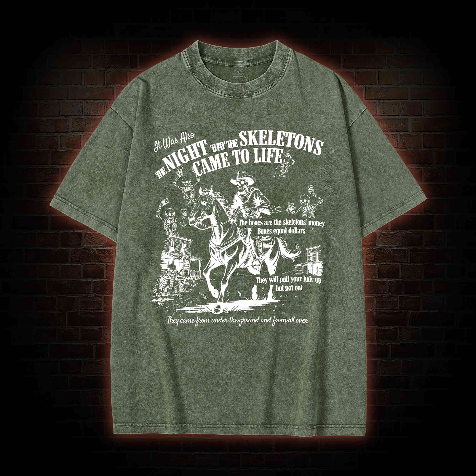 I Think You Should Leave Washed T-shirt