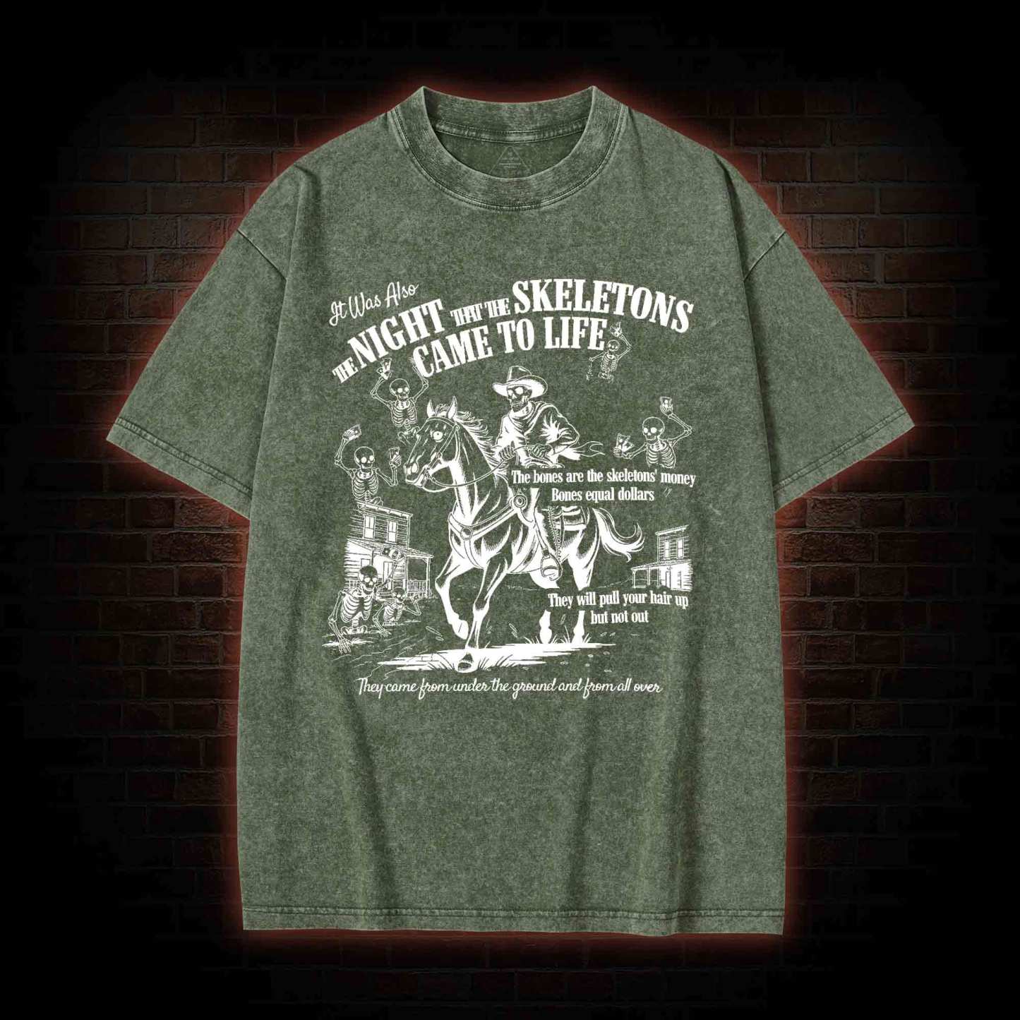 I Think You Should Leave Washed T-shirt