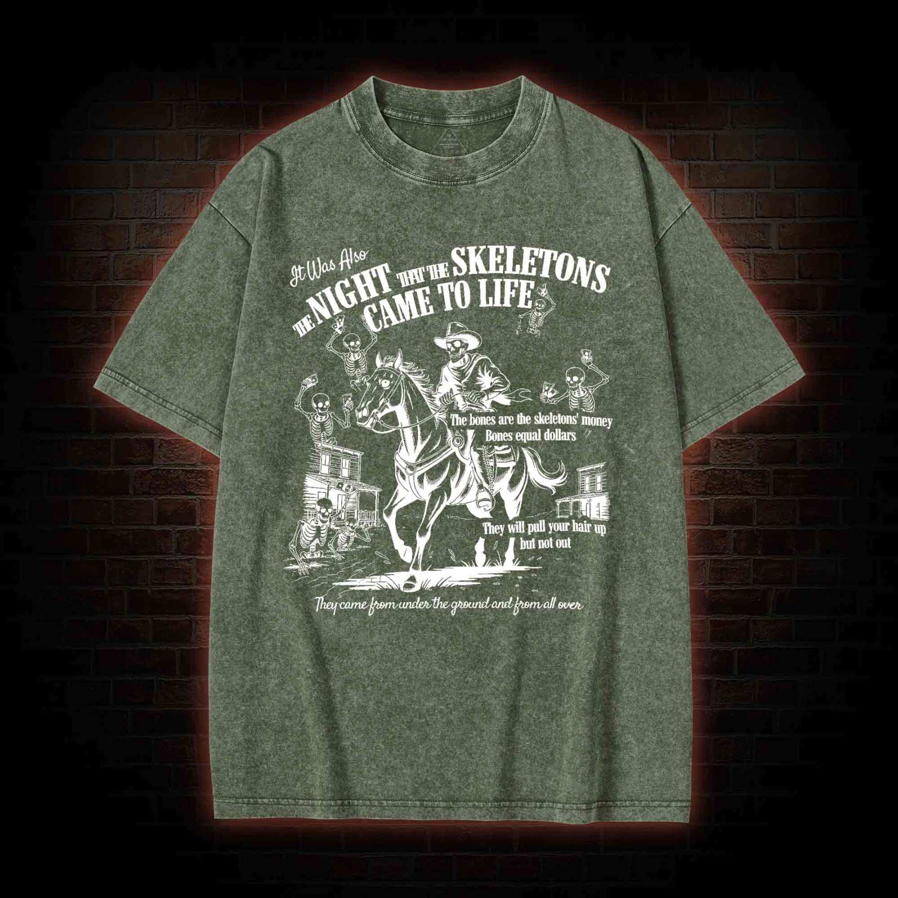 I Think You Should Leave Washed T-shirt