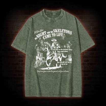 I Think You Should Leave Washed T-shirt