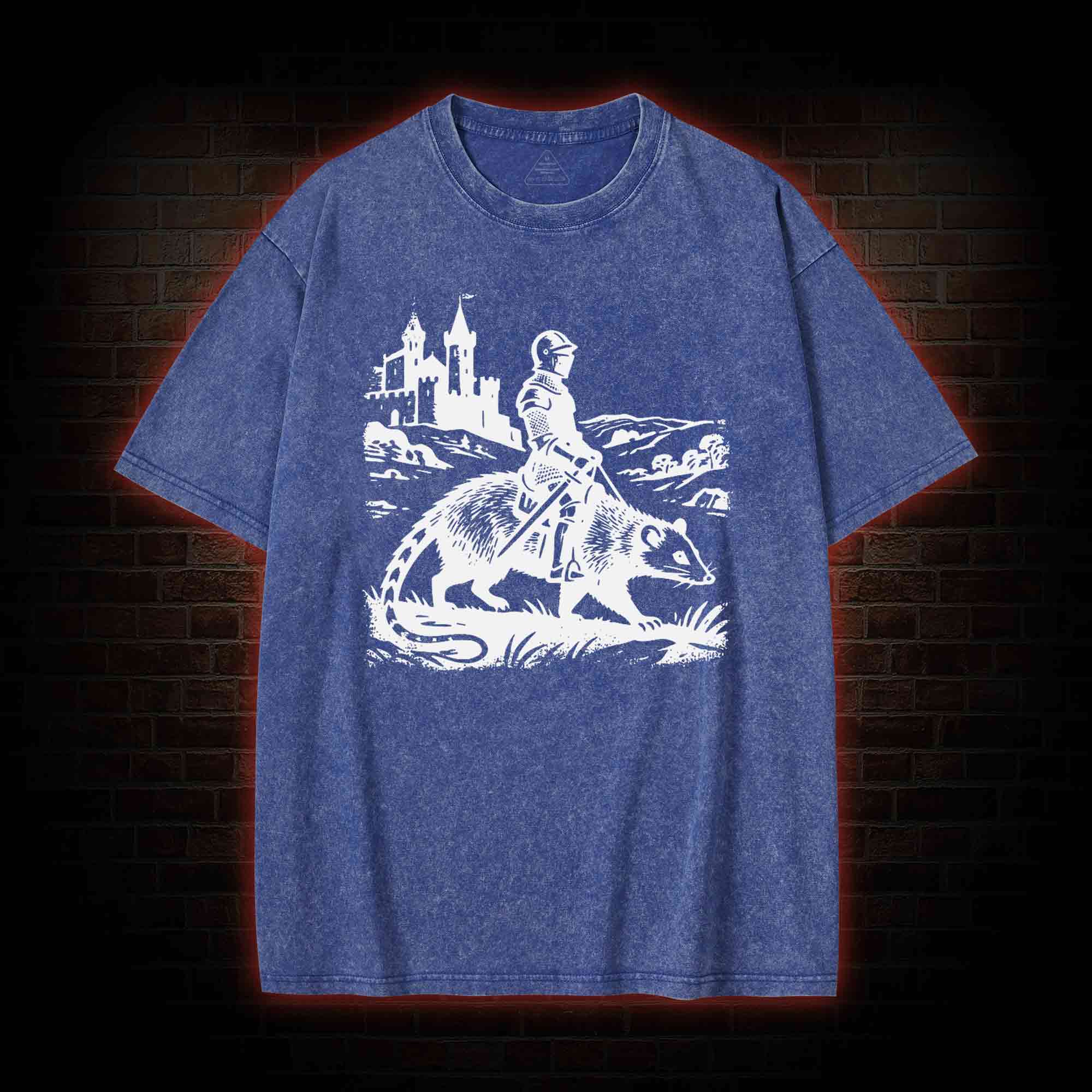Knight Opossum Washed T-shirt