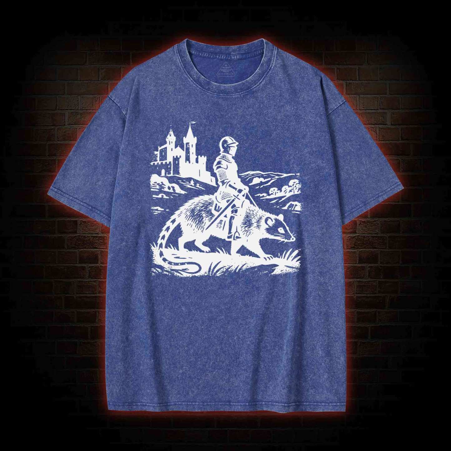 Knight Opossum Washed T-shirt