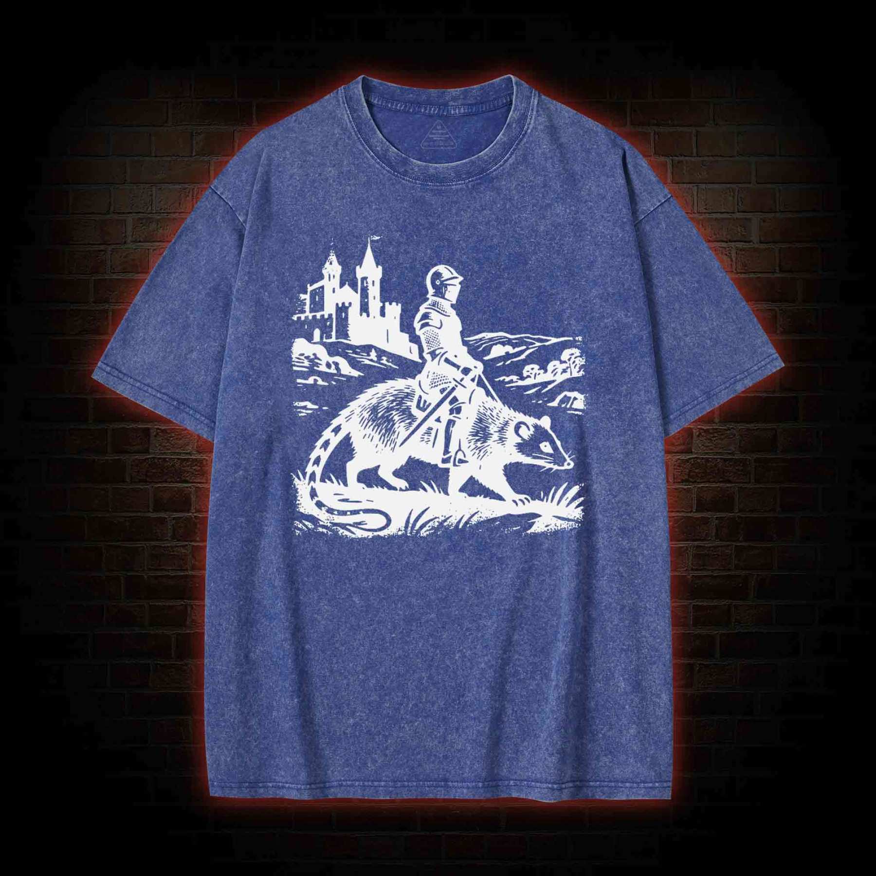Knight Opossum Washed T-shirt