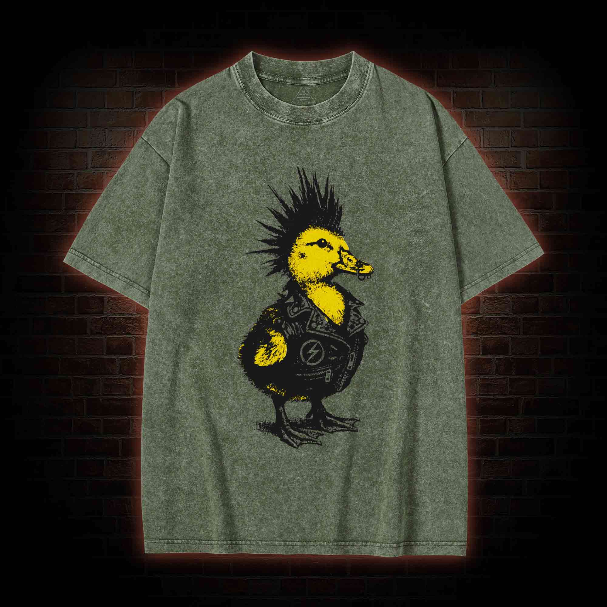 Emo Duck Washed T-shirt