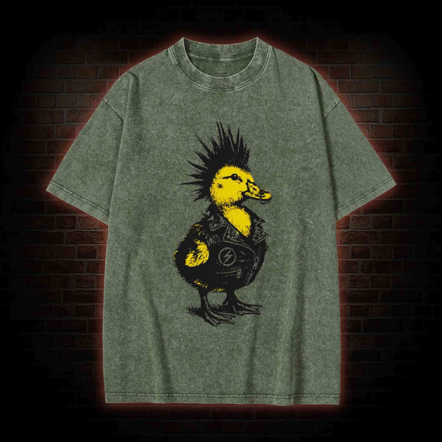Emo Duck Washed T-shirt