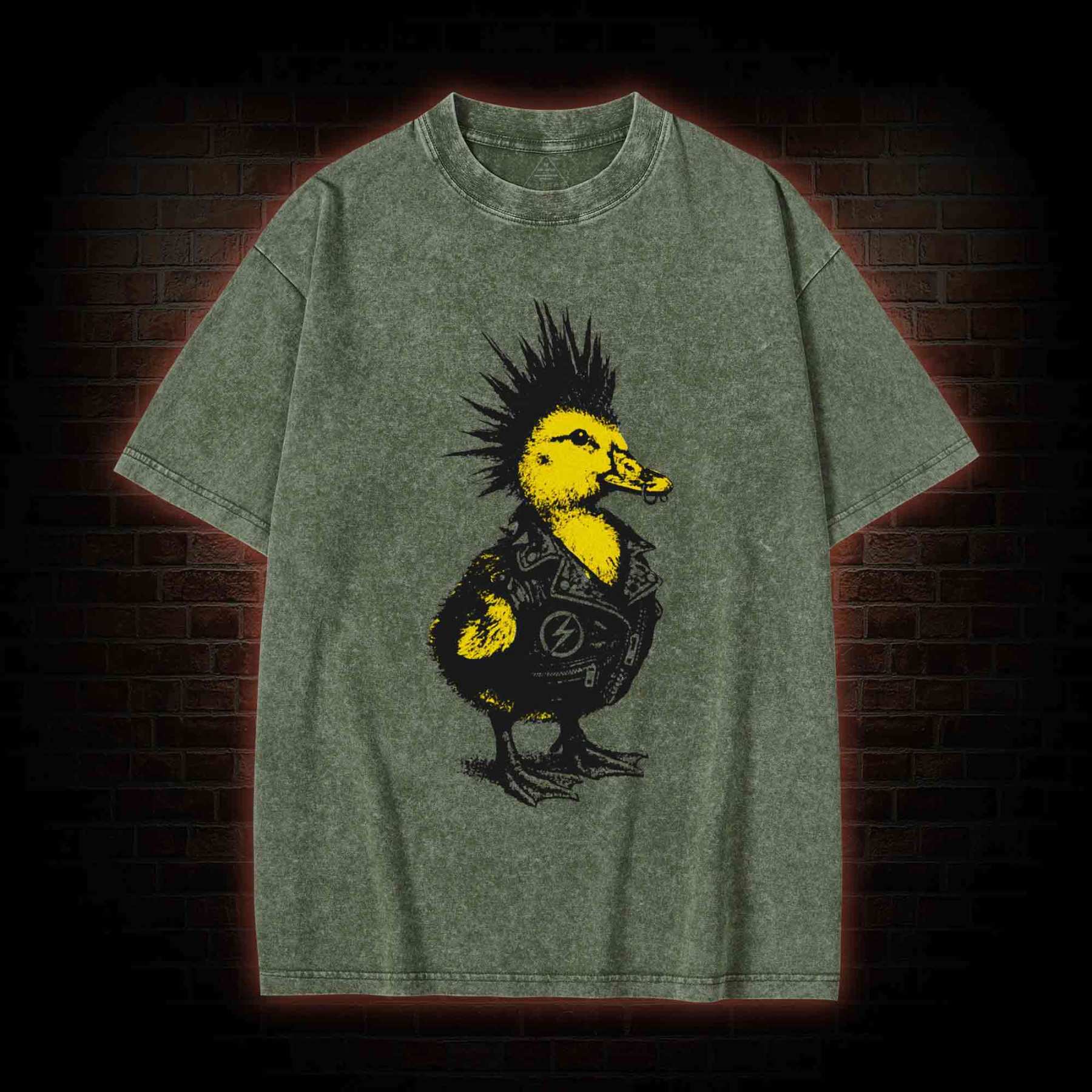 Emo Duck Washed T-shirt