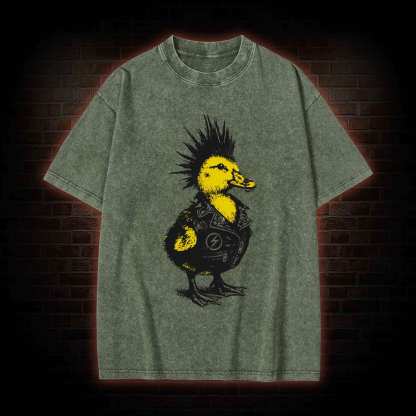Emo Duck Washed T-shirt
