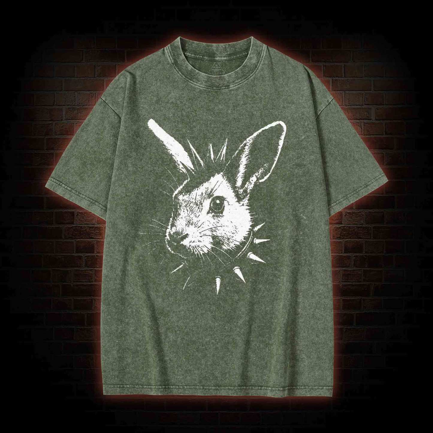 Punk Bunny Washed T-shirt