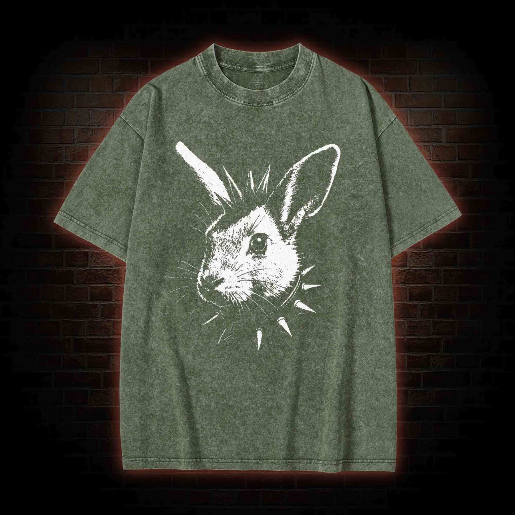 Punk Bunny Washed T-shirt