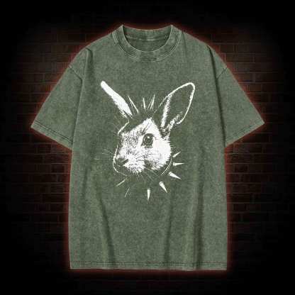 Punk Bunny Washed T-shirt