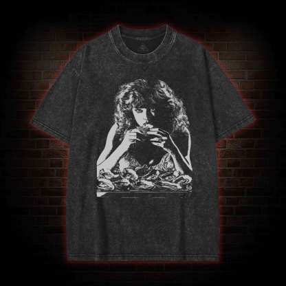 Eat What Washed T-shirt