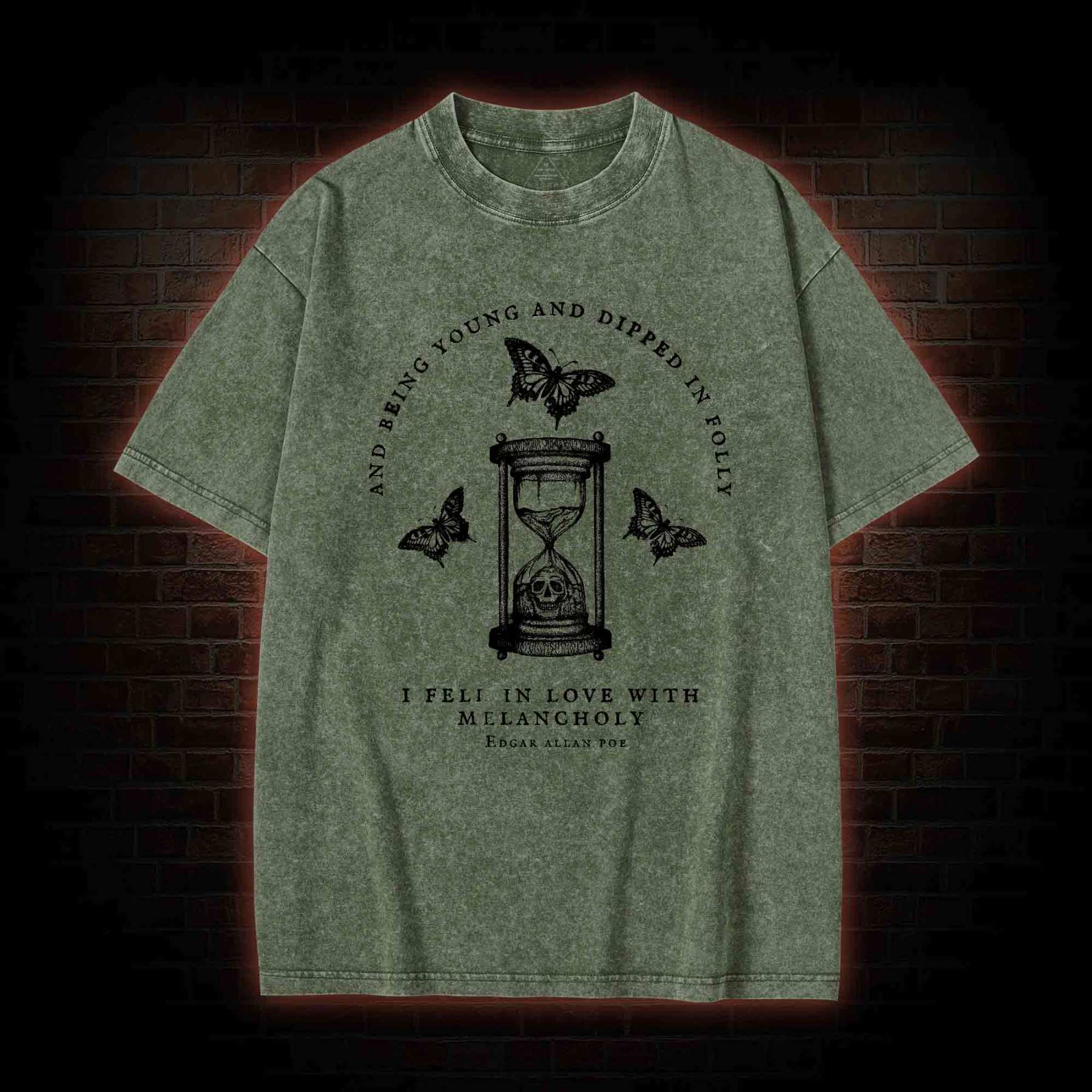 I Fell in Love with Melancholy Washed T-shirt