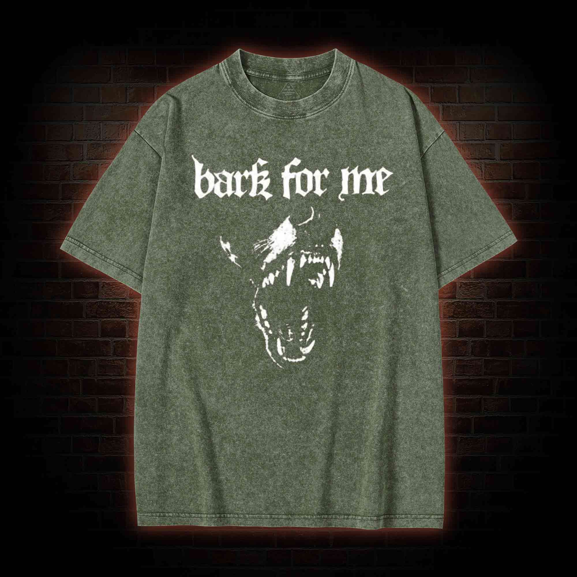Bark for Me Washed T-shirt