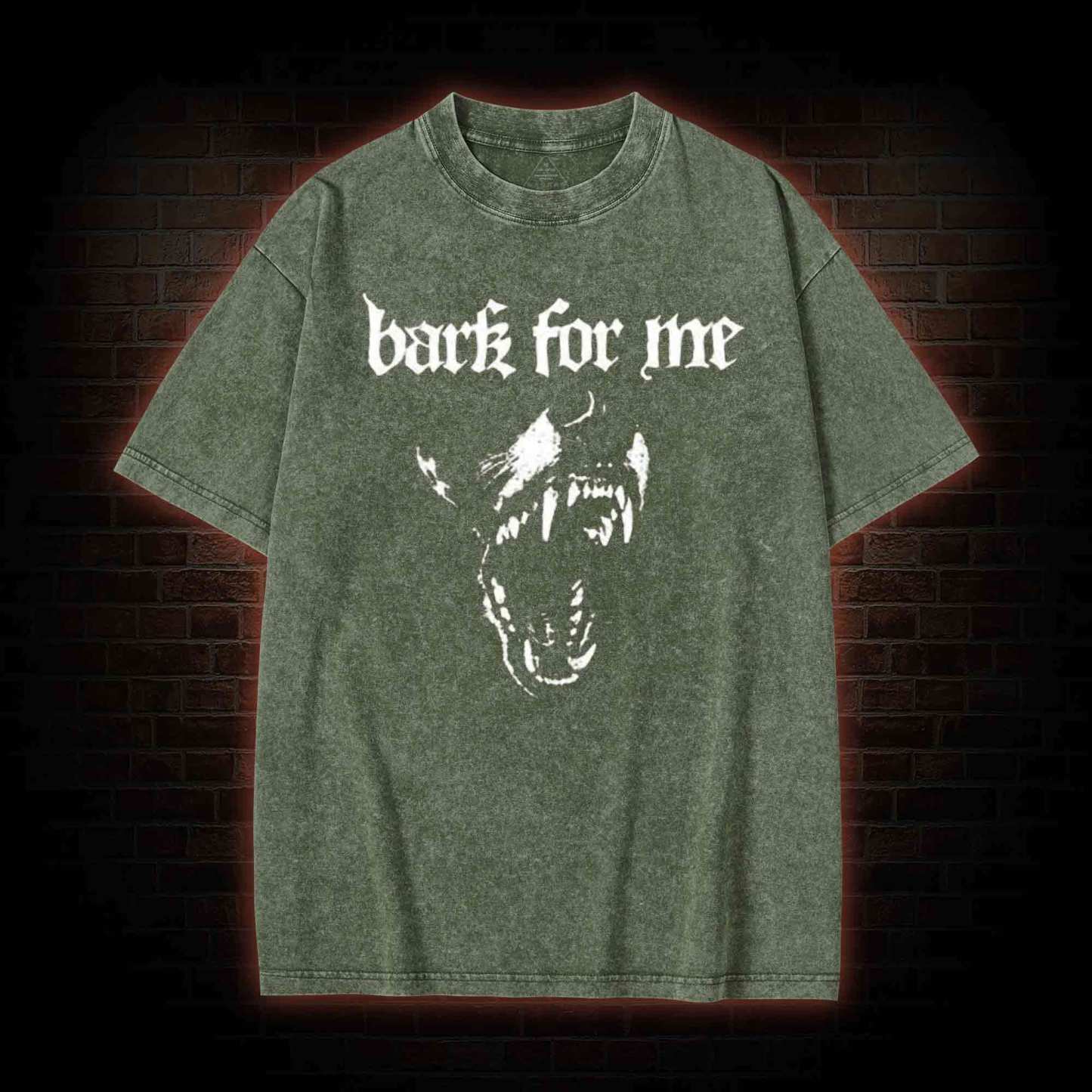 Bark for Me Washed T-shirt